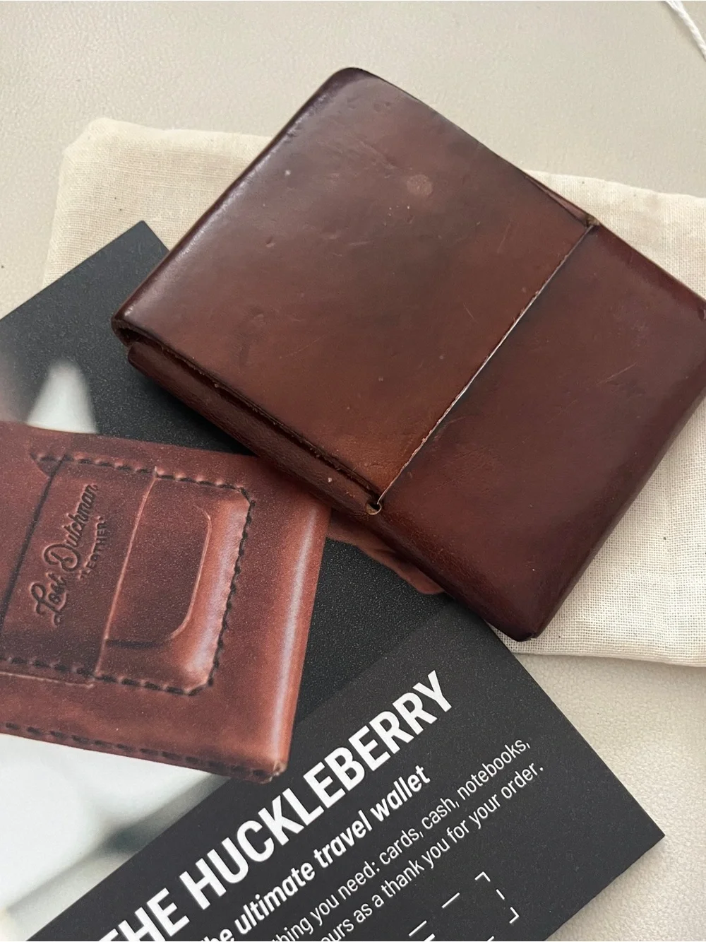 The Franklin-Brown Card Holder